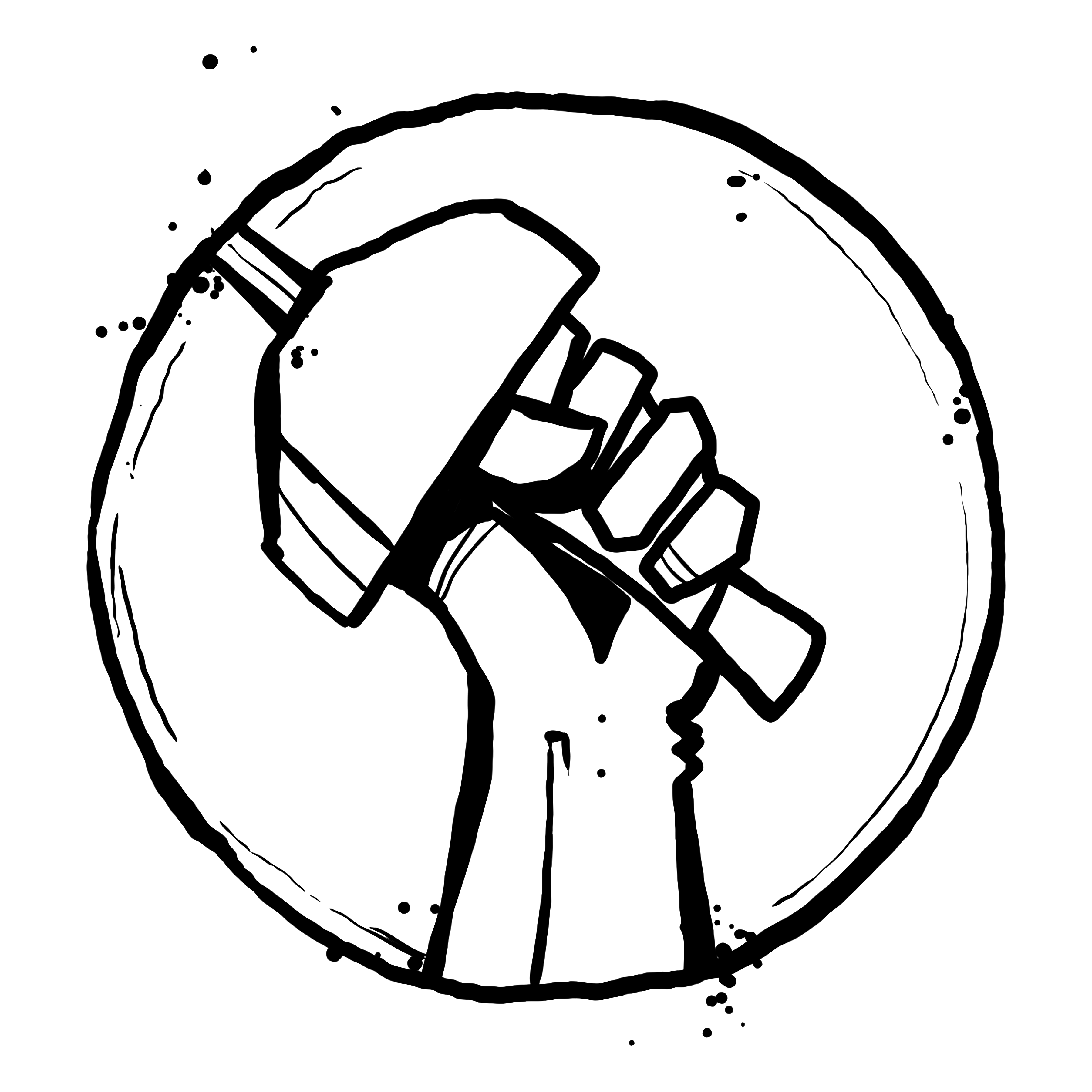 Escrime La Résistance Fencing logo
